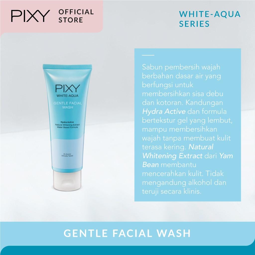 Pixy White Aqua Gentle Facial Wash 100 gr