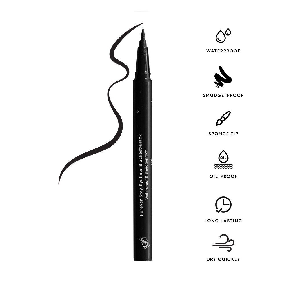 Somethinc FOREVER STAY Waterproof Liquid Eyeliner (RENEWAL)