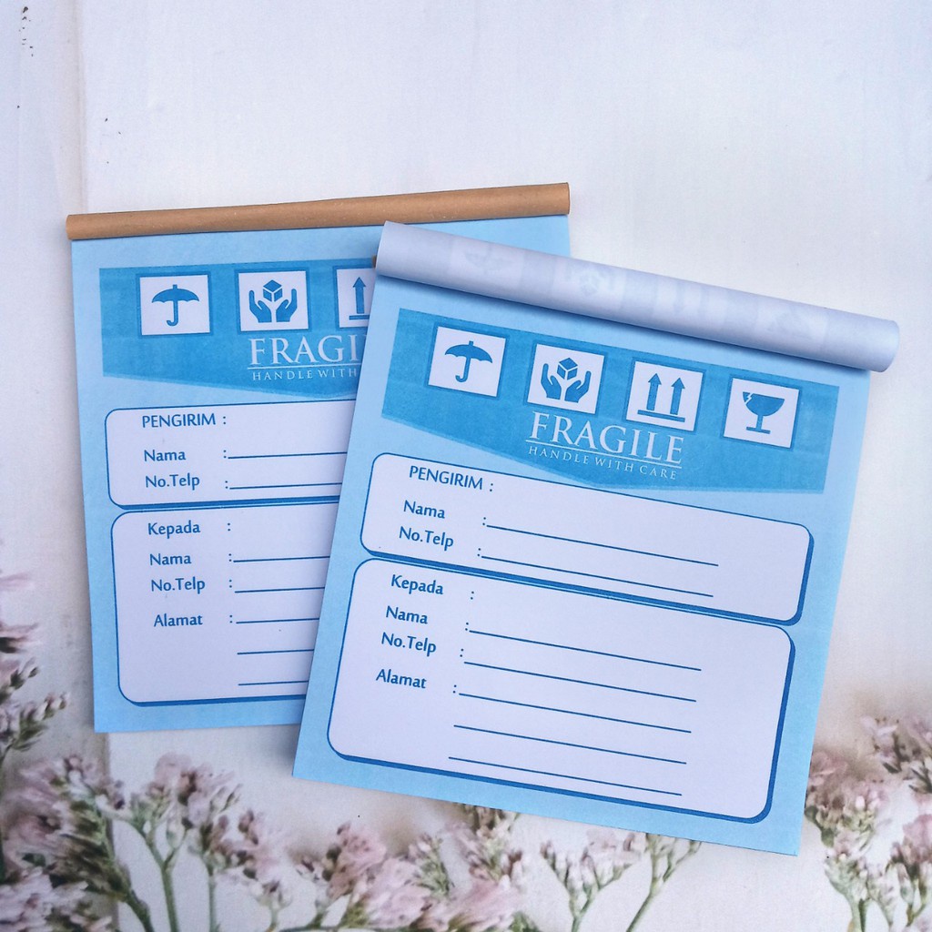 

Label Pengiriman Online Shop Olshop Fragile
