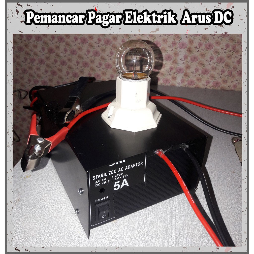 Pemancar Pagar Elektrik Arus DC