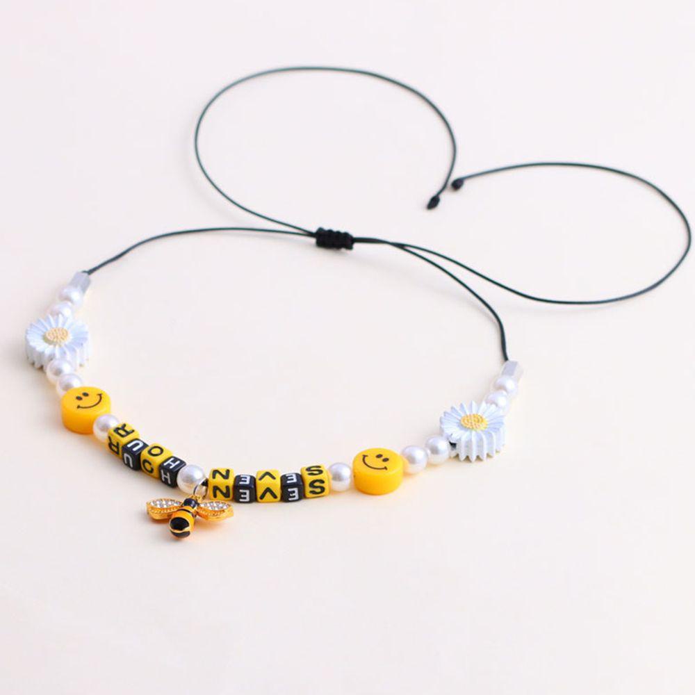 [Elegan] Gelang Pria Kepribadian Unik Wanita Mutiara Desain Fashion Street Wear Korea Style Jewelry