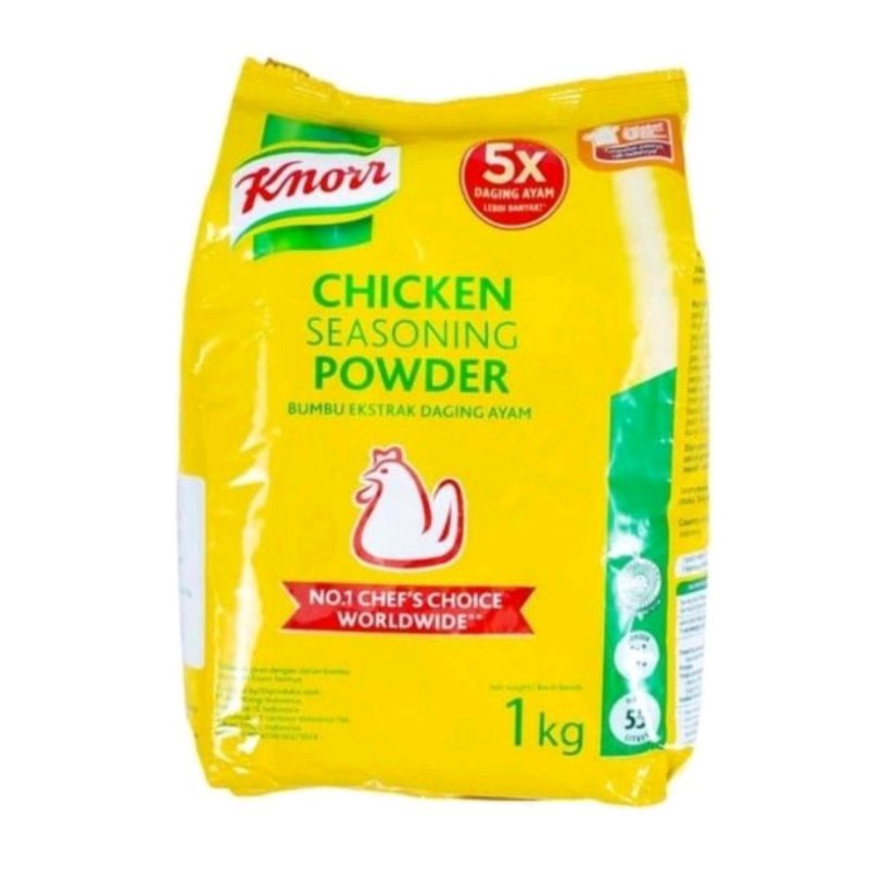 

Knorr Chicken seasoning powder ekstrak daging ayam 1 kg