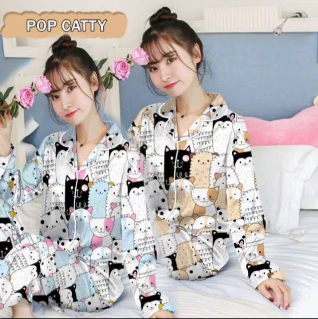 Piyama PP motif karakter dewasa