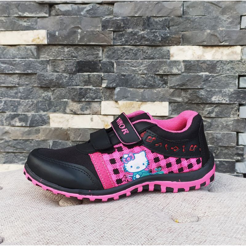 SEPATU HELLO KITTY ANAK TK VIAMOR Br2 SIZE 26-35 SPORTY