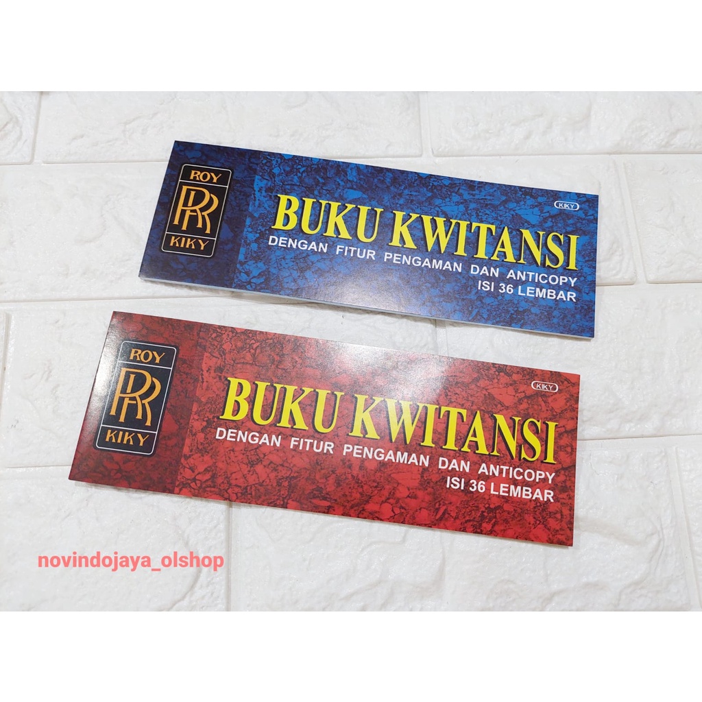 

BUKU KWITANSI KECIL KIKY ISI 36 LEMBAR TERMURAH