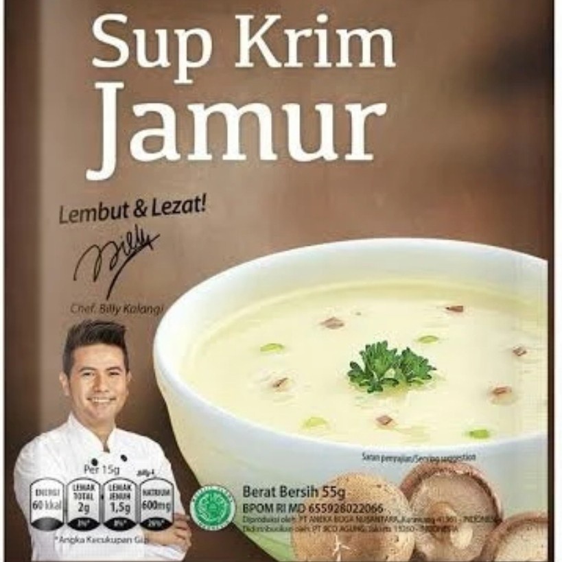 Mamasuka Sup Krim Jamur