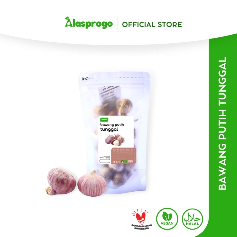 

Alasprogo Bawang Putih Tunggal / Bawang Lanang / Single Clove Garlic