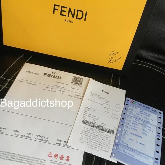 

(TERLARIS) BEST SELLER|TERMURAH| Jual Paperbag SET Fendi Medium / Large (Paperbag