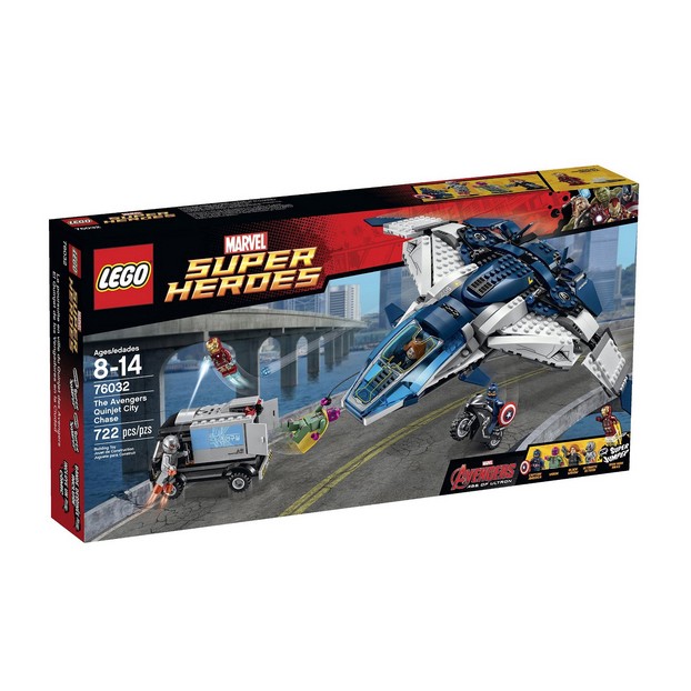 Lego Superheroes 76032 The Quinjet City Chase