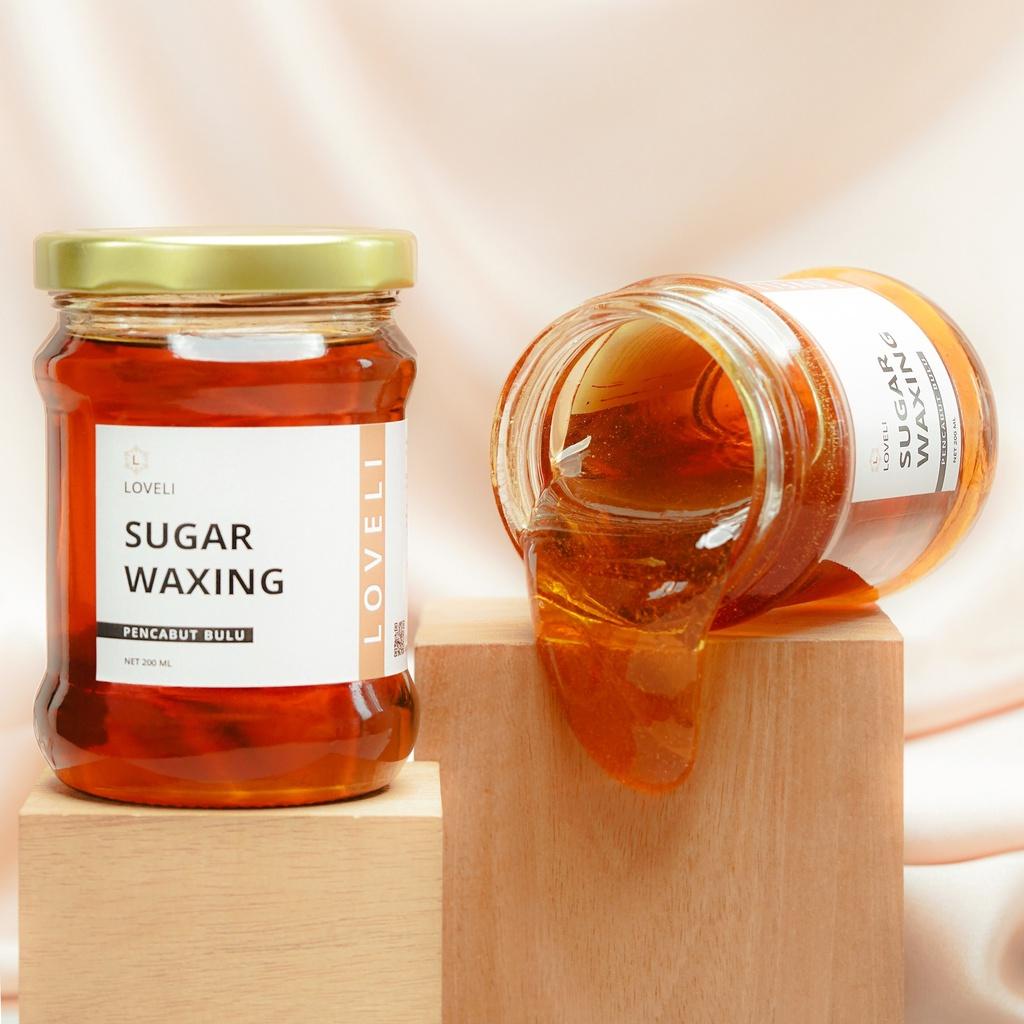 Sugar Waxing Loveli Penghilang Bulu Badan, Ketiak, Kaki, Tangan Aman dan BPOM