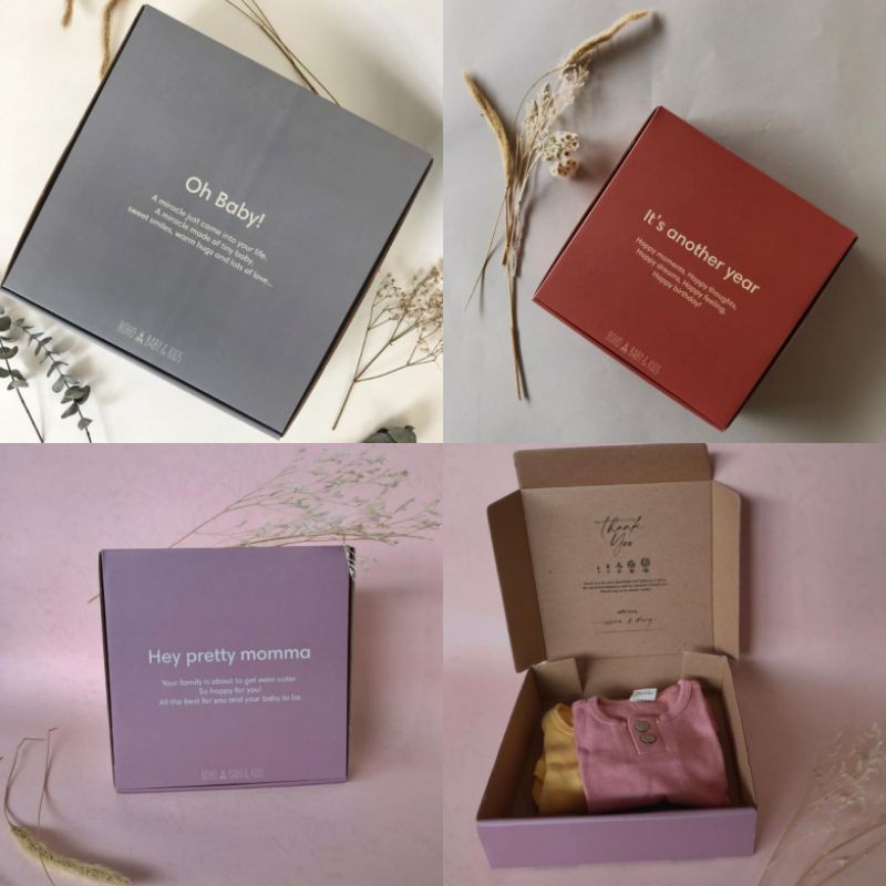 

Packing kado/ gift box free kartu ucapan