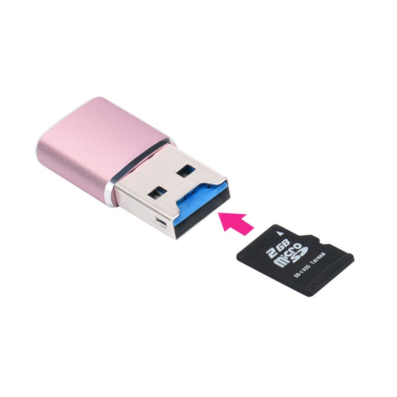 Adapter Card Reader Micro Sdxc Tf T-Flash Usb 3.0 Kecepatan Tinggi 5gbps