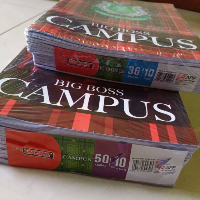 

Buku Tulis Big Boss Campus