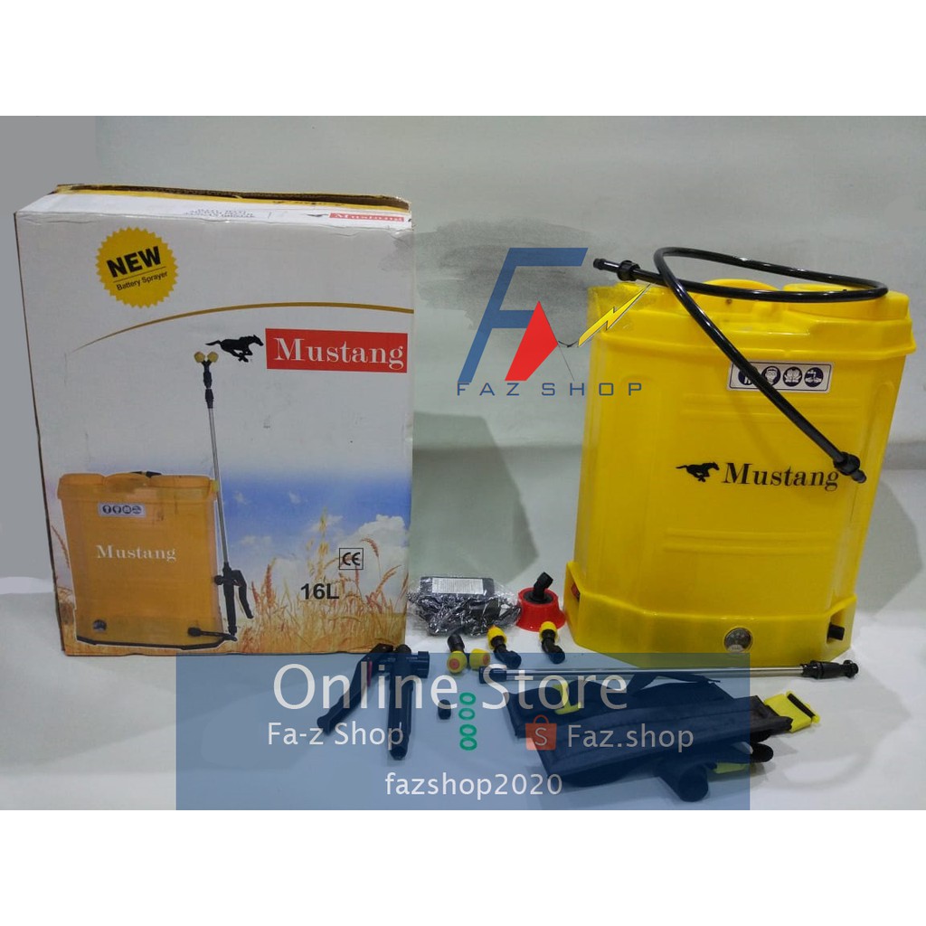 Sprayer Elektrik Mustang / Alat Semprot Hama Elektrik