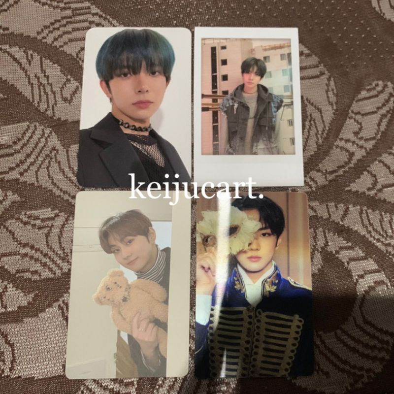 JUNGWON BONEKA JUNGBON LENTI UP VER HEESEUNG POB SHOPEE POLAROID NO VER