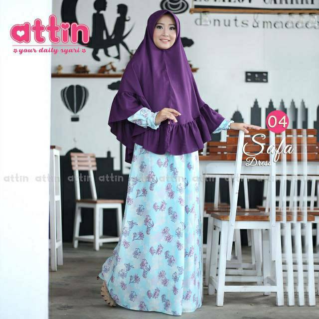 Baju muslimah gamis khimar murah busui pesta umroh adem byattin mirip zoya elzatta osd zaskiasungkar