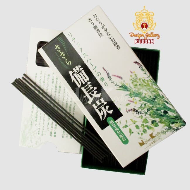 Dupa/Hio Jepang wangi aromaterapi Sasara Bincho Tan Relaxation Herb