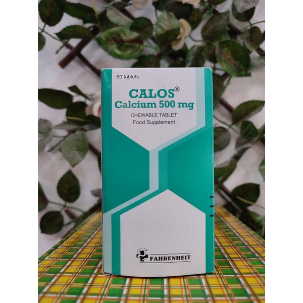Calos Calsium 500 mg 60 tablet kunyah