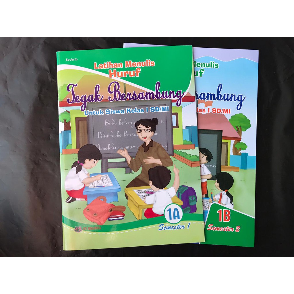 Paket Latihan Menulis Tegak & Sambung 1th Kelas 1