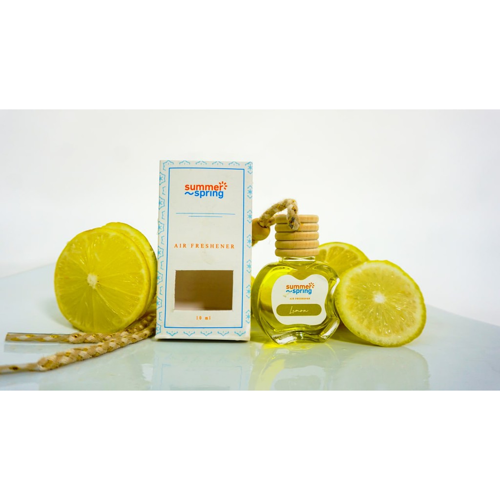 Pengharum Ruangan / Mobil / Toilet  Botol Apel Aroma Lemon 10 ml