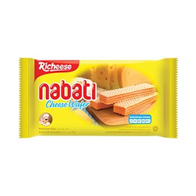 

[7.7] NABATI WAFER KRIM KEJU Richeese Nabati 75gr