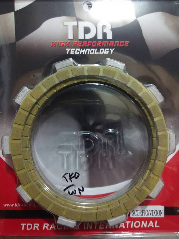 kampas kopling racing TDR SCORPIO VIXION BYSON