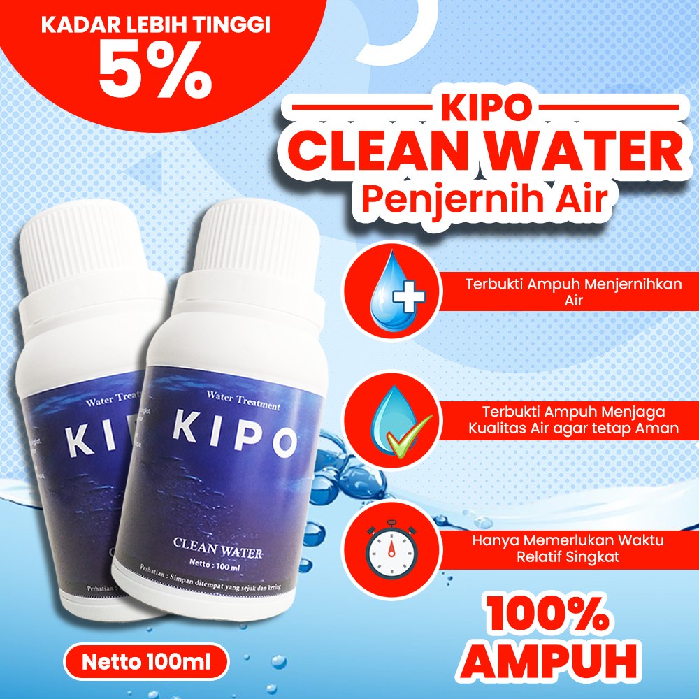 [Clean Water] Penjernih Air Bahan Alam Obat Penjernih Air Kolam Lele