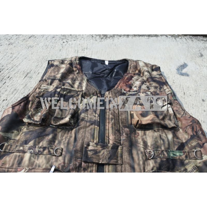 Rompi Tactical Loreng Camo Break Up Infinity / Vest Camo Break Up Infinity / Rompi Lapangan Camo Import