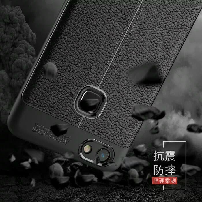 Auto Focus Vivo Y55 Vivo Y55L Leather Soft Case TPU