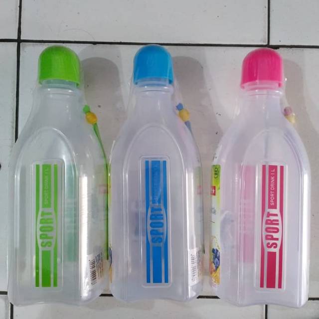 Botol Minum Lion Star Sport 1 Liter - Tempat Minuman Plastik SNI Drink