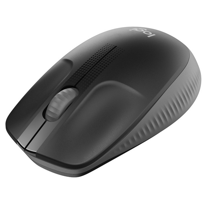 Mouse Wireless Logitech M190 / M 190 Full Size - Garansi Resmi