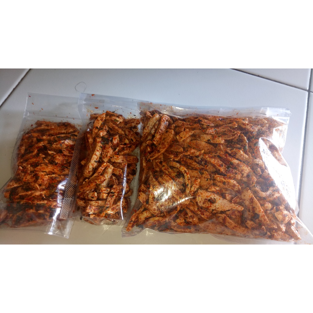 

BASRENG DAUN JERUK 100 GRAM RASA SEBLAK RENYAH MURAH GURIH