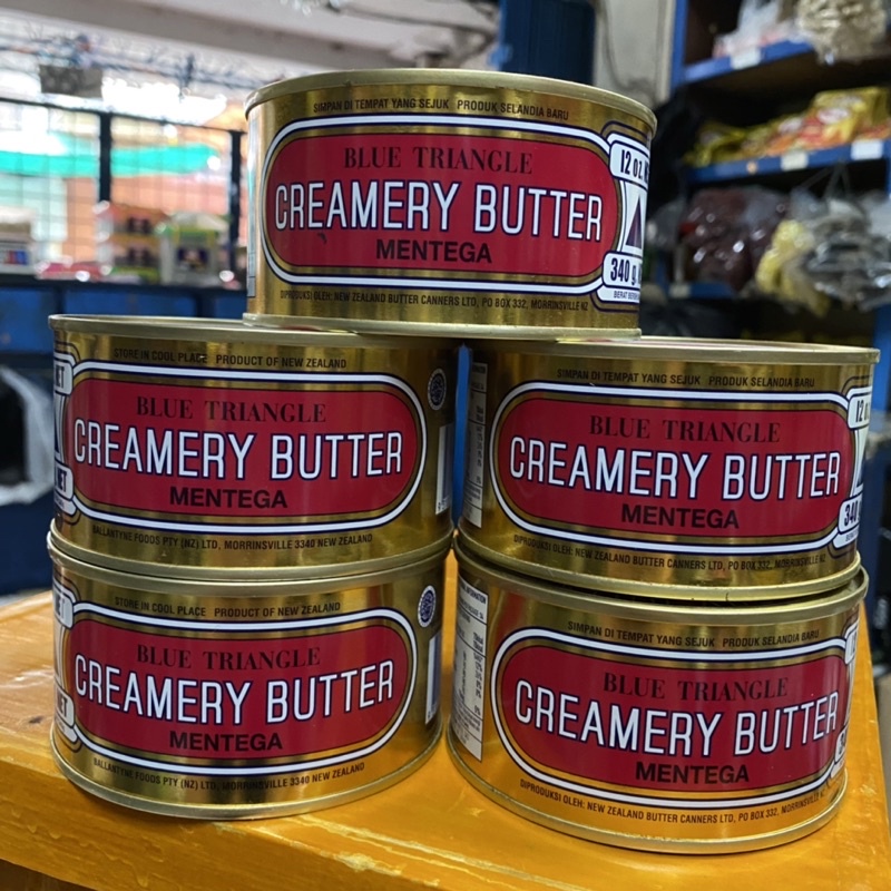 

(340gr) Mentega Segitiga/ Mentega Segitiga Biru/ Blue Triangle/ Creamery Butter