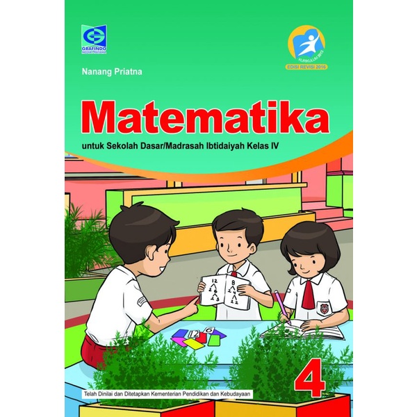 Buku Matematika Grafindo KLS 4SD K13 Revisi