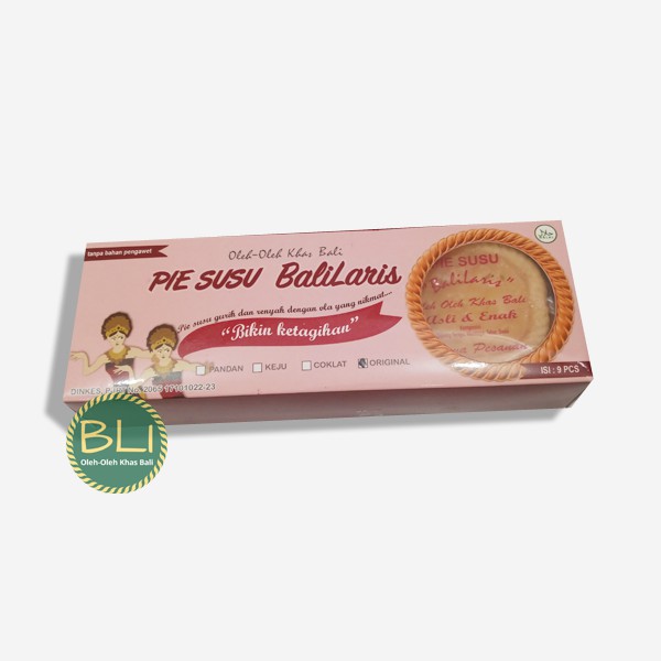 

Pie Susu BALILARIS Kemasan Kotak 9 pcs
