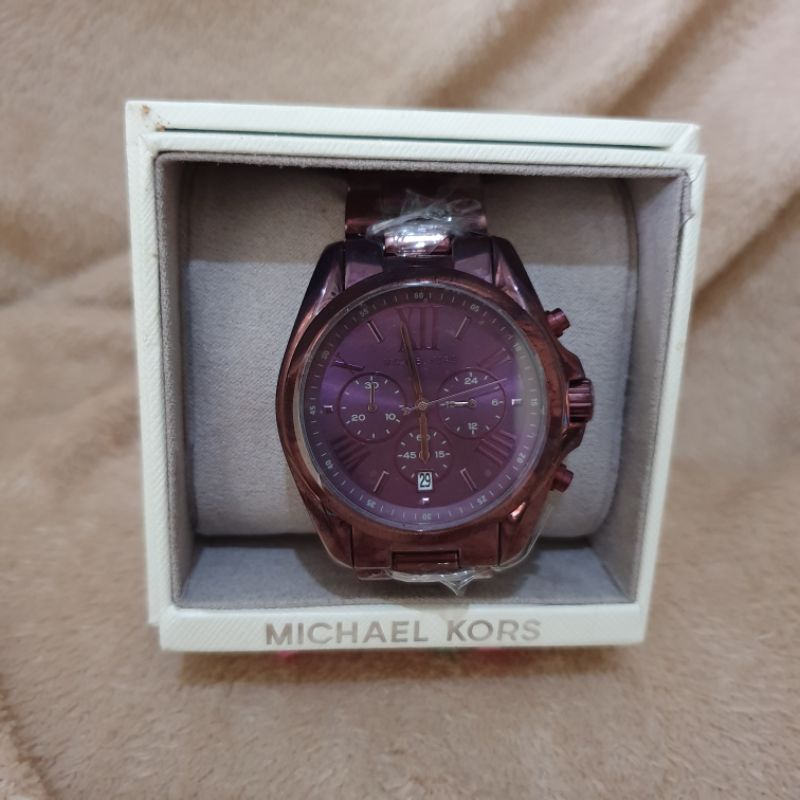 jam tangan mk6721 bradshaw ungu