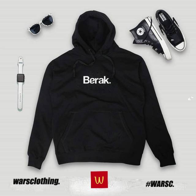 JAKET HOODIE BERAK