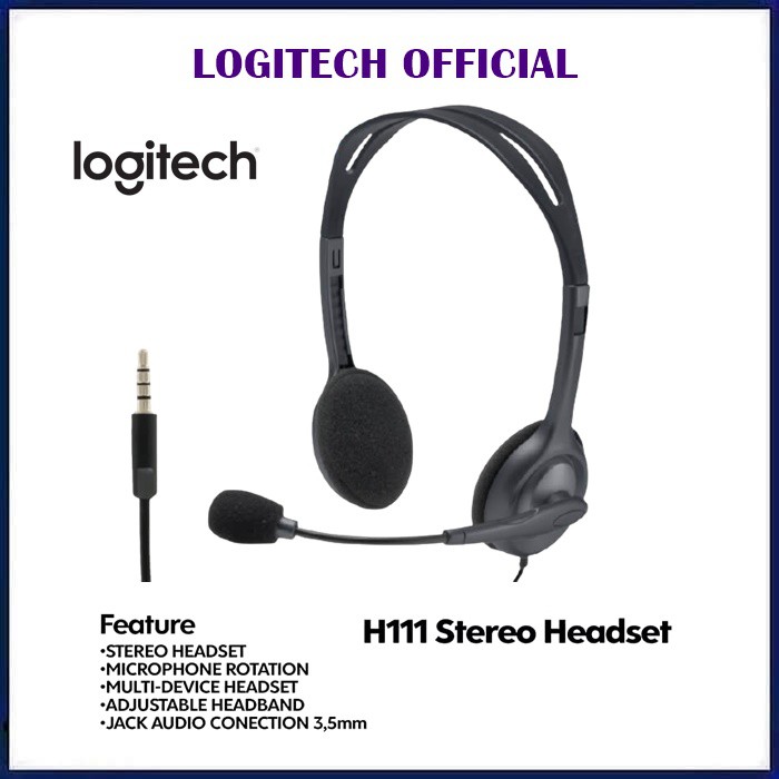 Logitech H111 Stereo Headset H 111