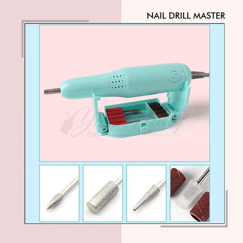 Nail drill master grinding machine manicure electric kikir kuku