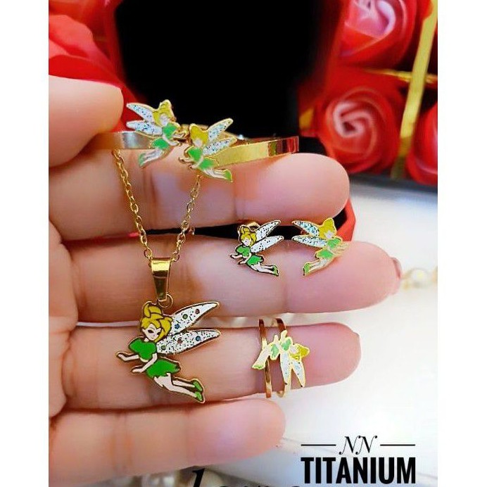 Titanium Set Perhiasan Anak Terlaris 244L