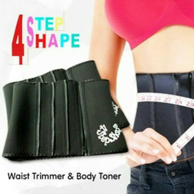 Korset 4 step Slimming Belt - Pelangsing Corset Waist Shape