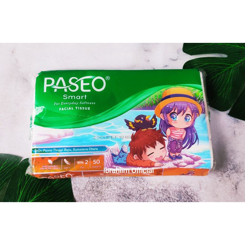 TISSUE TRAVEL PASEO kecil isi 50 sheet TISU TRAVEL