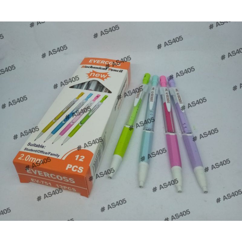 

Pensil Mekanik / Mechanical Pencil EVERCOSS EV-751 (12 pcs)