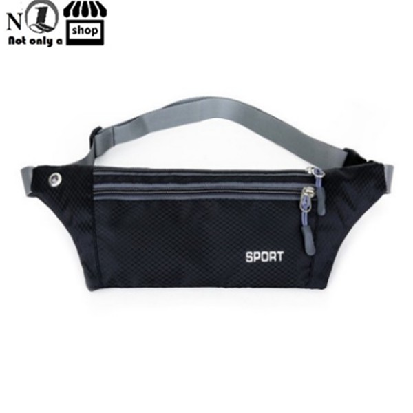 Tas pinggang olahraga lari unisex pria wanita / tas jogging / tas sport