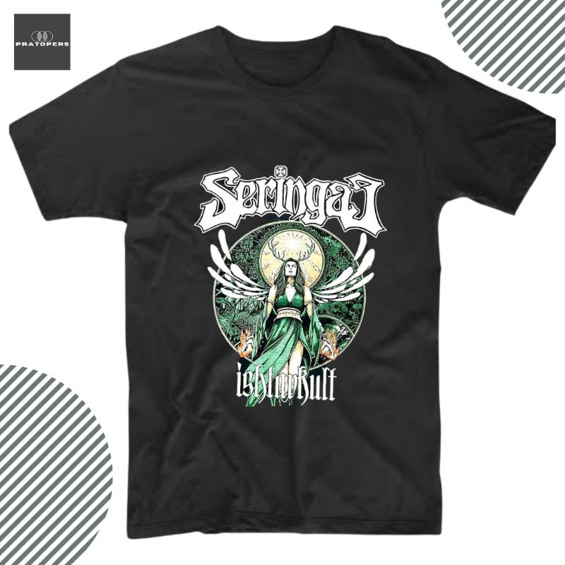 Baju Kaos Band Seringai Ishtarkutl x Jager Meister ft Danilla Riyadi | Kaos Seringai Ishtarkutl x Da