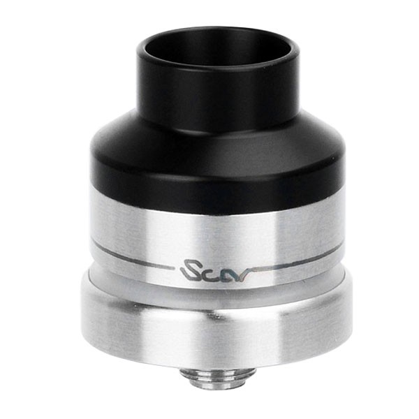 Scar Atty 22 RDTA Atomizer - SILVER [Clone SXK]