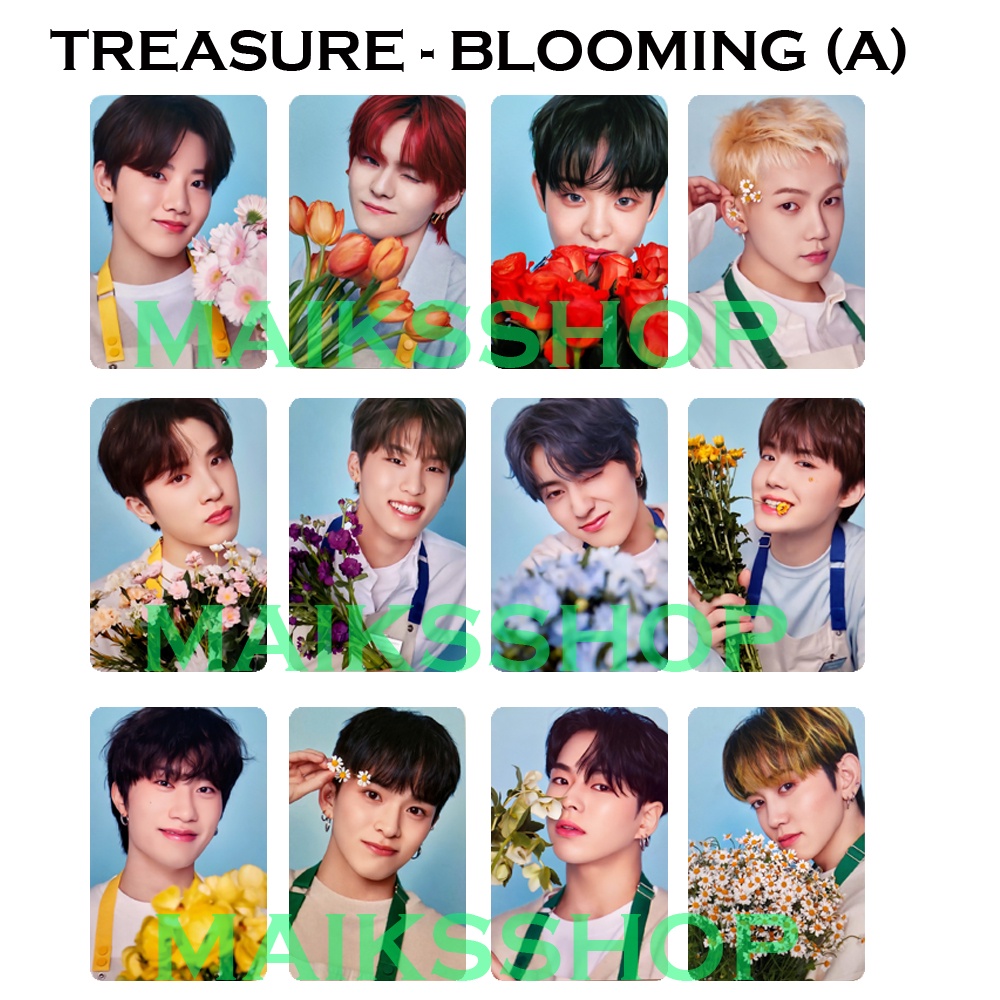 Treasure Blooming Unofficial Photocard