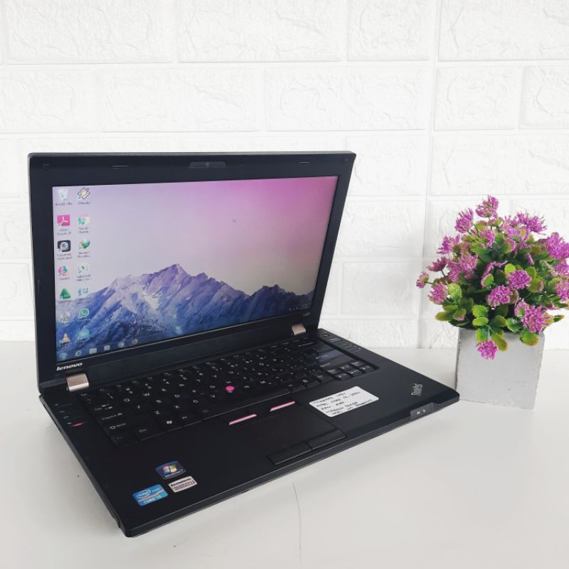 LAPTOP INTEL CORE I3 GEN 2 LENOVO THINKPAD L421 RAM 4 GB SECOND LIKE NEW BERGARANSI