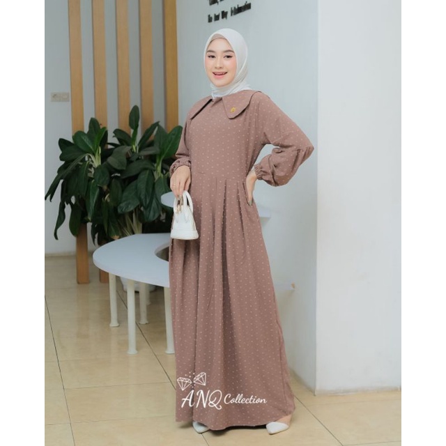 GAMIS CRINGKLE DOT RUBY//GAMIS RUBI TERBARU//GAMIS RUBY TERLARIS/GAMIS KEKINIAN//