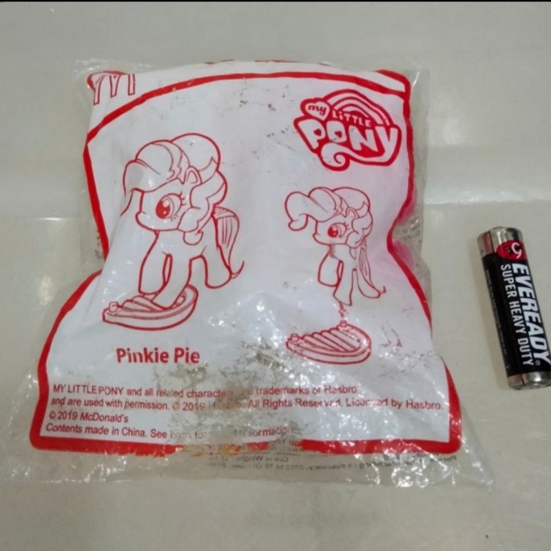 Pinkie Pie - My Little Pony 2019 - Happy Meal Mc Donald Donalds Figure